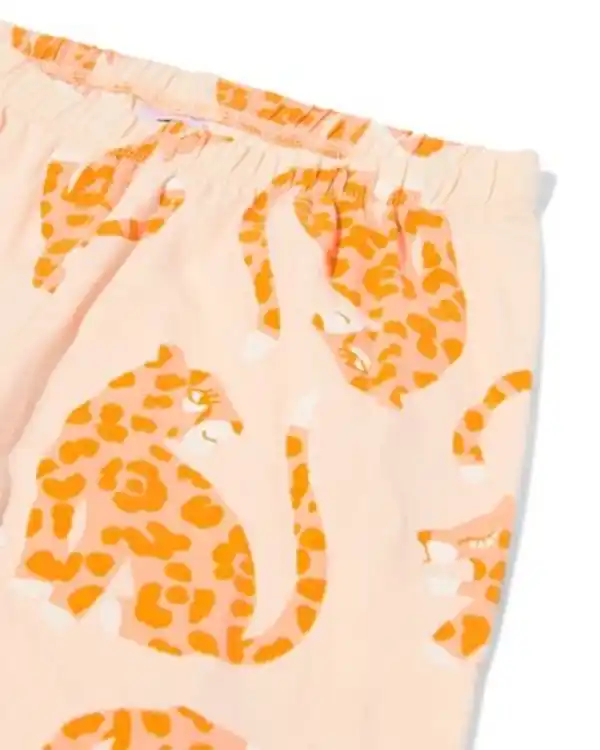 Bild 4 von Kinderpyjama Gepardenmuster rosa