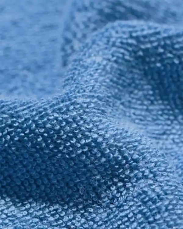 Bild 2 von Kinder-Kurzpyjama aus Frottee, Croissant blau