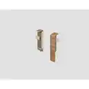 Bild 1 von Egger Holzwerkstoffe Sockelleistenverbindungsstück Zwischenstück, Braun, Eiche, Kunststoff, 1.2x5.9x1.6 cm, Teppiche & Böden, Bodenbeläge, Bodenzubehör, Sockelleisten