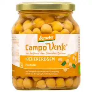 Campo Verde Bio Demeter Kichererbsen kochfertig 230g