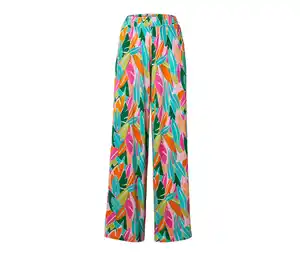 Bedruckte Palazzohose, mehrfarbig