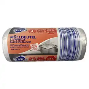 POWER FORCE Müllbeutel Rolle 25 l, 50 Stück