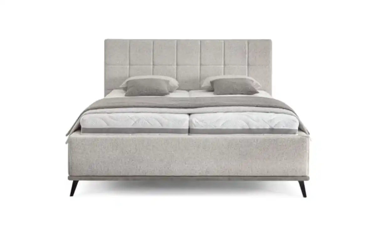 Bild 4 von Polsterbett Stamford, grau, inkl. Sockelbeleuchtung