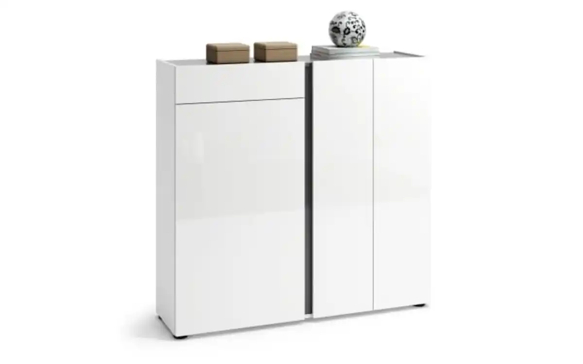 Bild 1 von Kitaly - Schuhschrank II Atrium, weiß, 120 x 115 cm