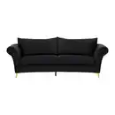 Bild 1 von Megasofa Blixa Schwarz, Schwarz