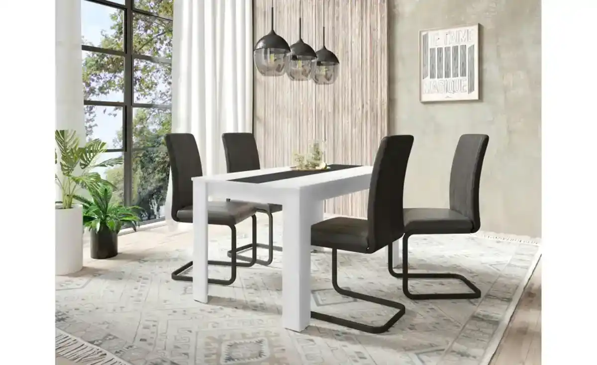 Bild 1 von by Living Esstisch mit Kontrasteinlage Nori