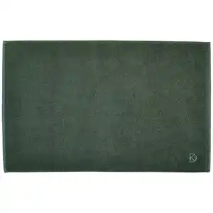 Dieter Knoll Badematte, Dunkelgrün, Textil, 50x80 cm, Badtextilien, Badematten