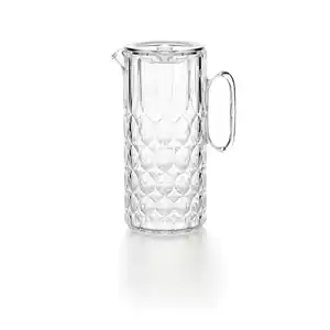 Guzzini Krug Vanity, Transparent, Kunststoff, 1750 L, BPA-frei, ISO 9001, DIN EN ISO 14001, Made in Italy, Kaffee & Tee, Kannen, Karaffen