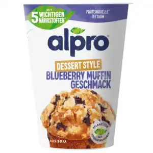 Alpro Dessert Style Blueberry Muffin Soja 400g