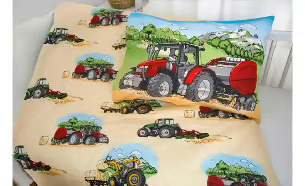 Bild 2 von Herding Bettwäsche-Set Traktor