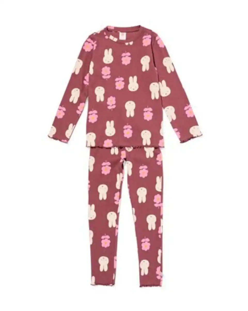 Bild 1 von Miffy-Kinderpyjama braun