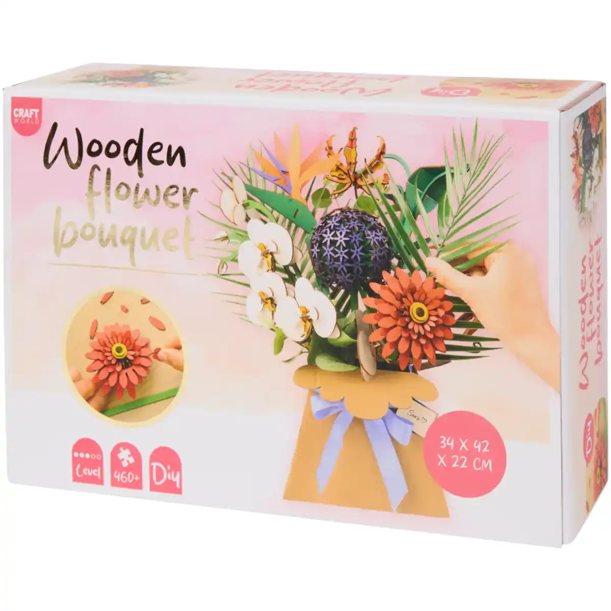 Bild 1 von DIY-Holzblumenstrauß