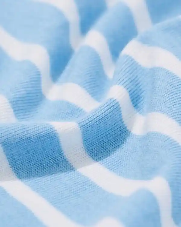 Bild 3 von Miffy Damen-Kurz-Pyjama aus Jersey mit Streifen blau