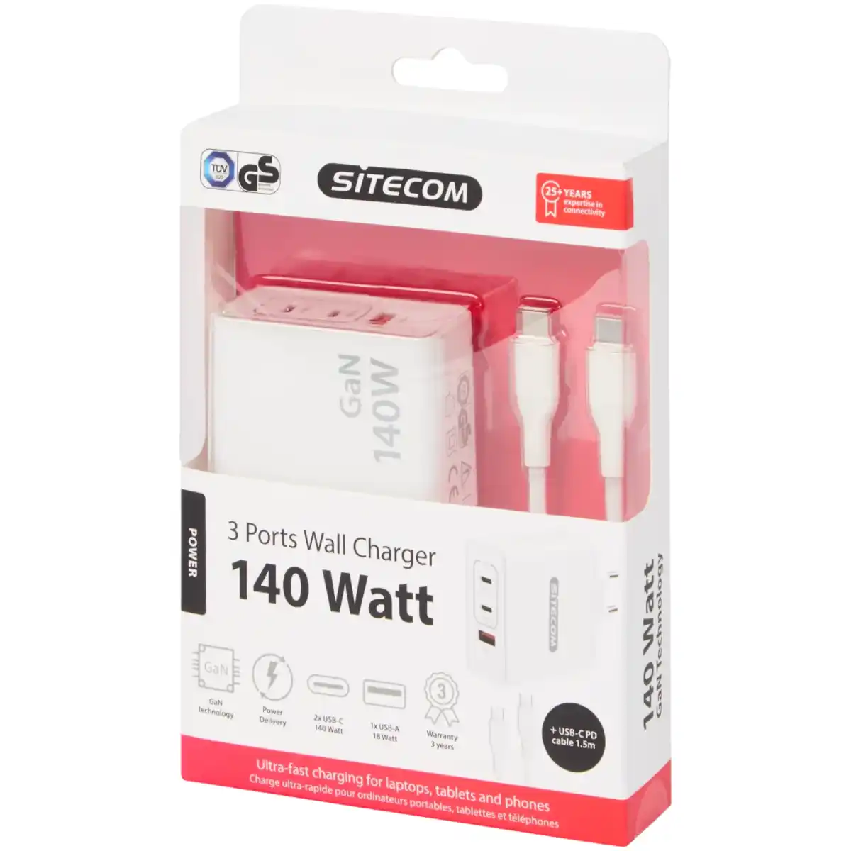 Bild 3 von Sitecom USB-Wandladegerät