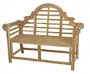 Bild 1 von Gartenbank Holz Picadilli 2er-Sitzer ca. 135x104x60 cm, Naturfarben