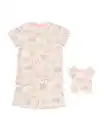 Bild 1 von Kinder-Kurzpyjama Regenbogen mit Puppenpyjama bunt
