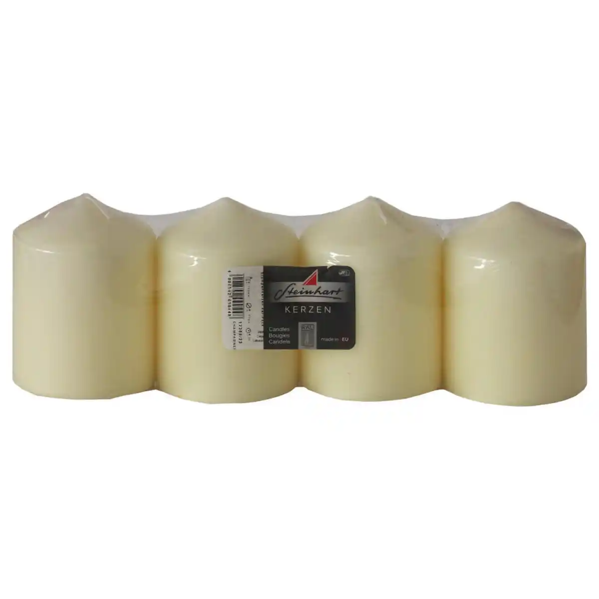 Bild 1 von Steinhart Stumpenkerze, Champagner, zylindrisch, 10 cm, Made in Germany, Dekra, Dekoration, Kerzen & Zubehör, Stumpenkerzen