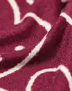 Bild 3 von Miffy Damenpyjama aus Mikrofaser bordeauxrot