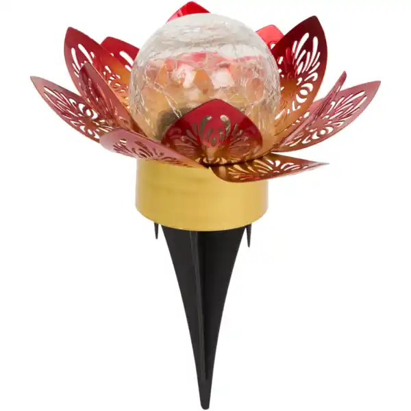 Bild 3 von Solar Lampe Lotusblüte