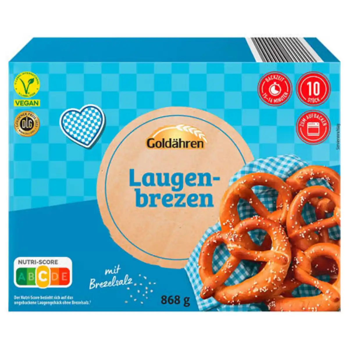 Bild 1 von GOLDÄHREN Laugenbrezen 868 g