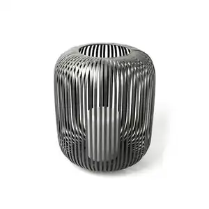 Fynch-Hatton Laterne, Schwarz, Metall, Uni, rund, 35 cm, Dekoration, Windlichter & Laternen, Laternen