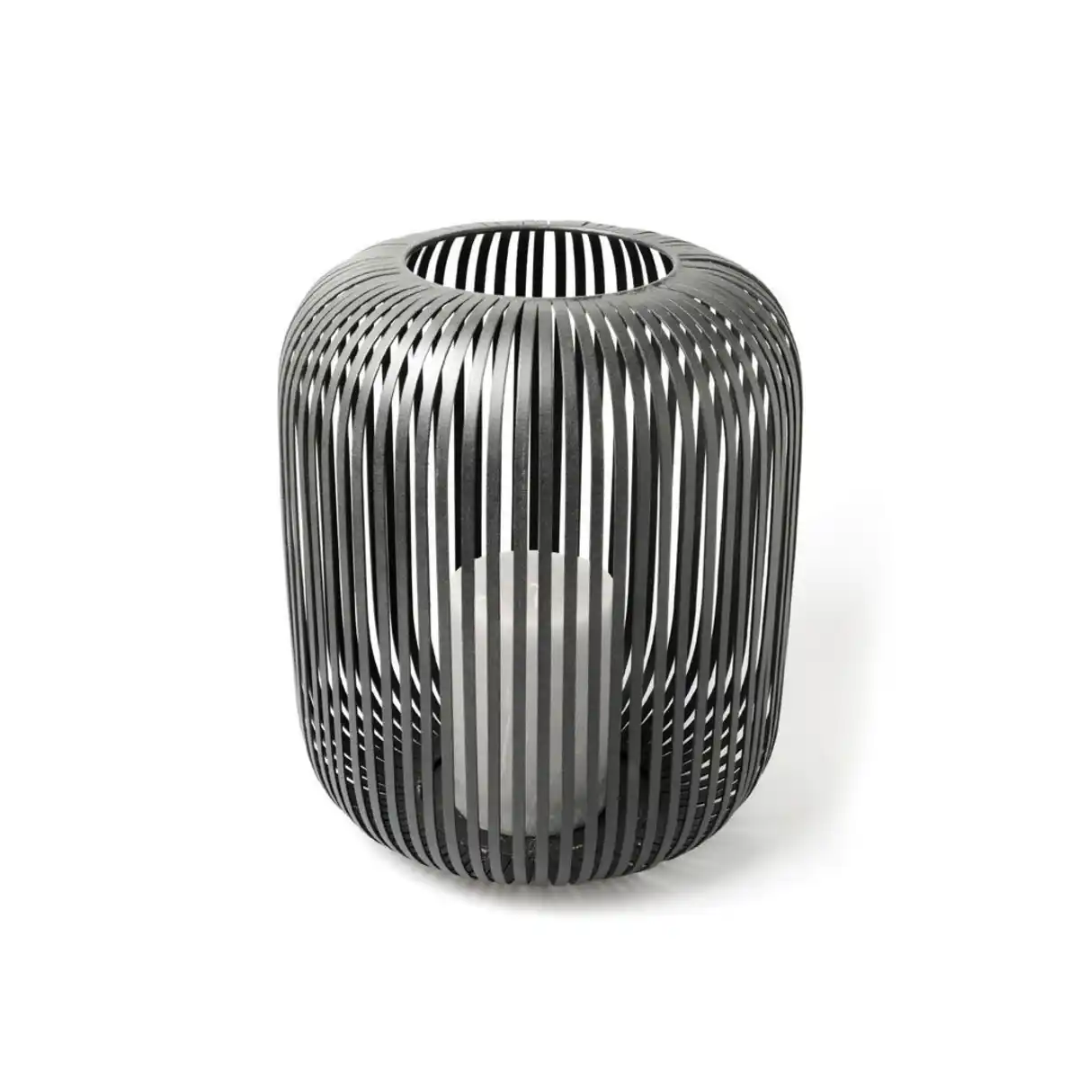 Bild 1 von Fynch-Hatton Laterne, Schwarz, Metall, Uni, rund, 35 cm, Dekoration, Windlichter & Laternen, Laternen