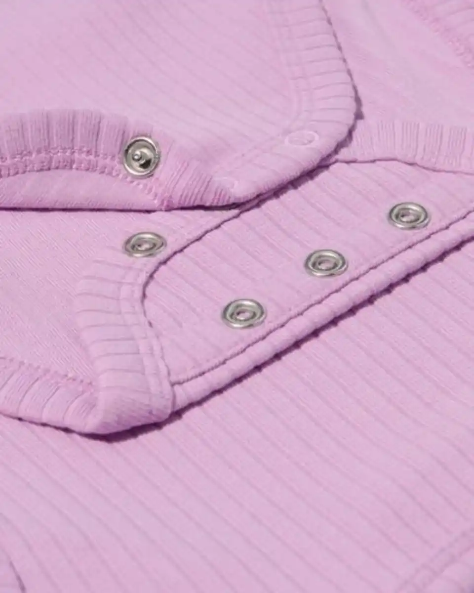 Bild 4 von Baby-Strampler LENZING™ ECOVERO™, gerippt – 2 Stück lila