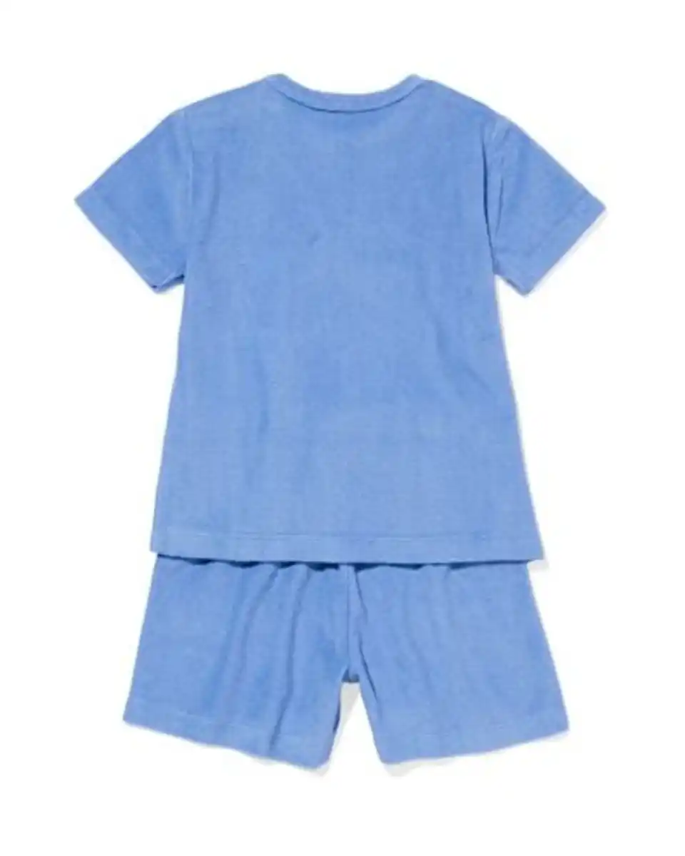 Bild 2 von Baby-Pyjama aus Frottee blau