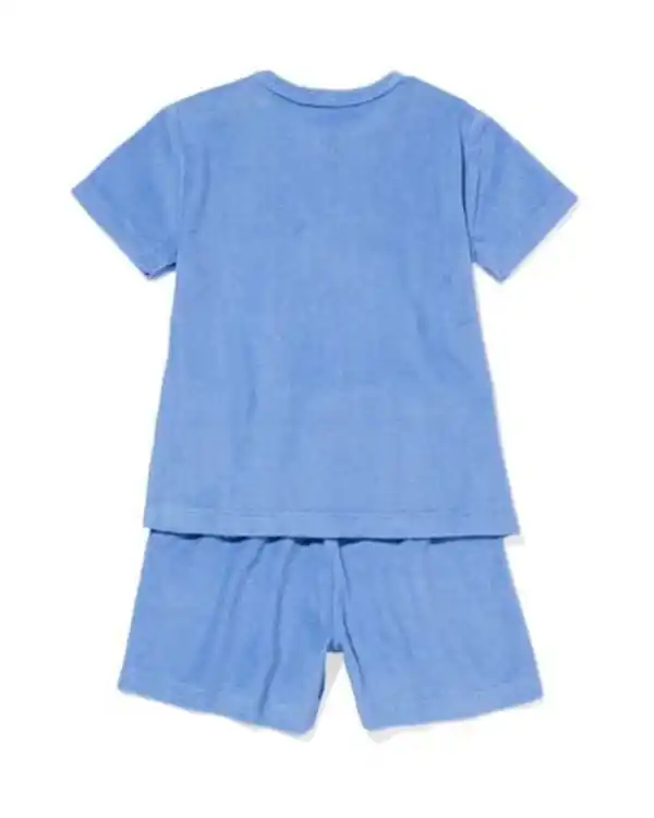 Bild 2 von Baby-Pyjama aus Frottee blau