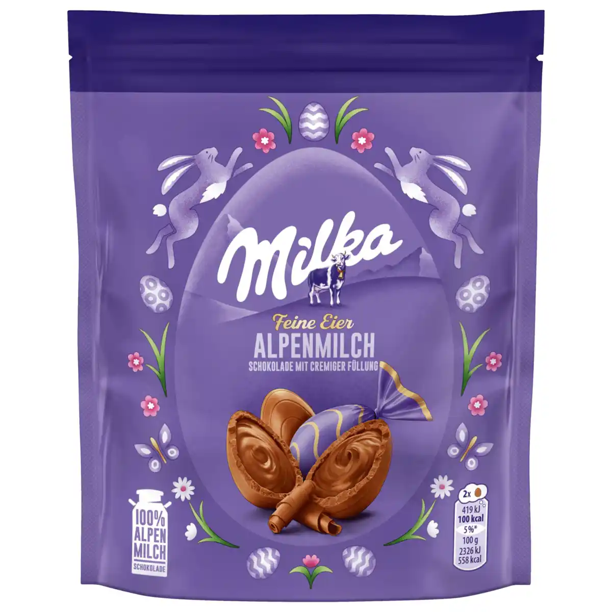 Bild 1 von Milka Alpenmilch Schokoladeneier 90g