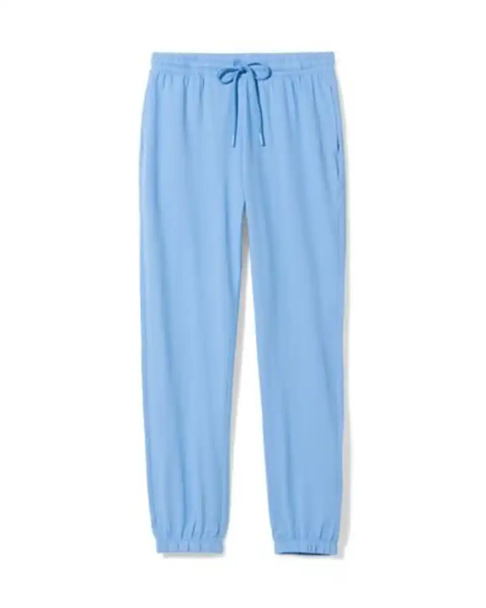 Bild 2 von Damen-Pyjamahose aus Jersey blau