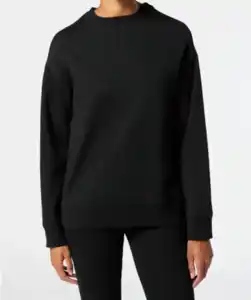 Sweatshirt, schwarz