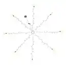 Bild 1 von BELAVI Sonnenschirm-Lichterkette, Glühbirne