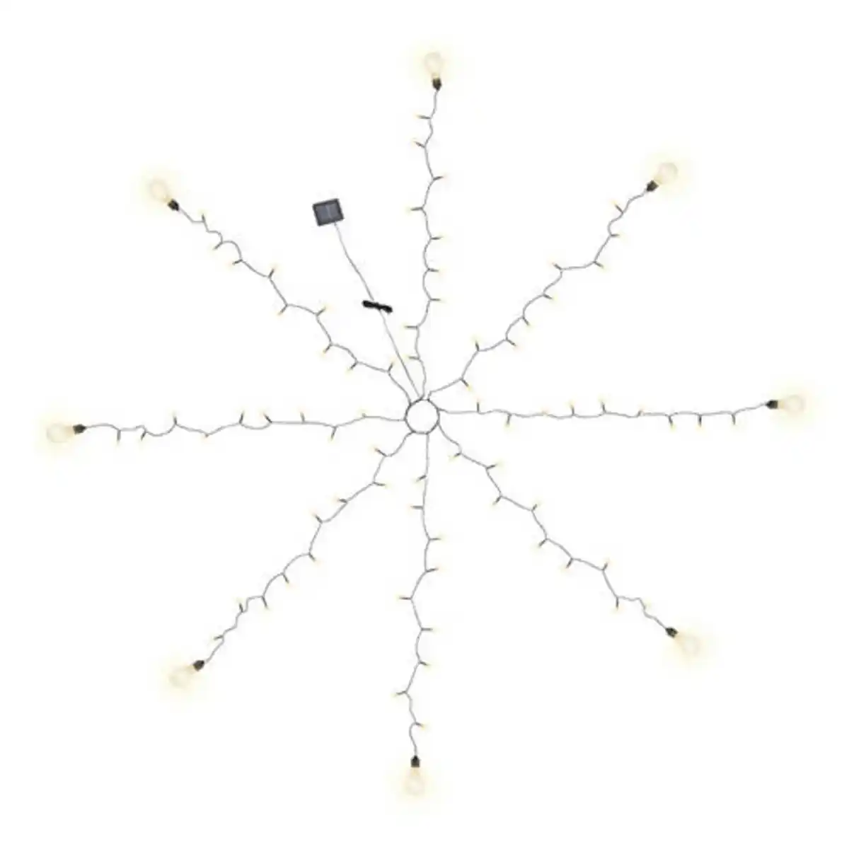 Bild 1 von BELAVI Sonnenschirm-Lichterkette, Glühbirne