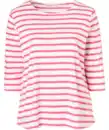 Bild 1 von Gestreiftes Shirt, weiß/pink