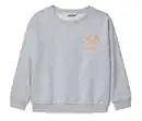 Bild 1 von Kinder-Sweatshirt mit überschnittenen Schultern, grau