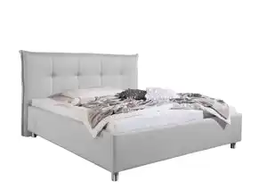 Polsterbett Fraser Hellgrau ca. 180x200 cm, Hellgrau