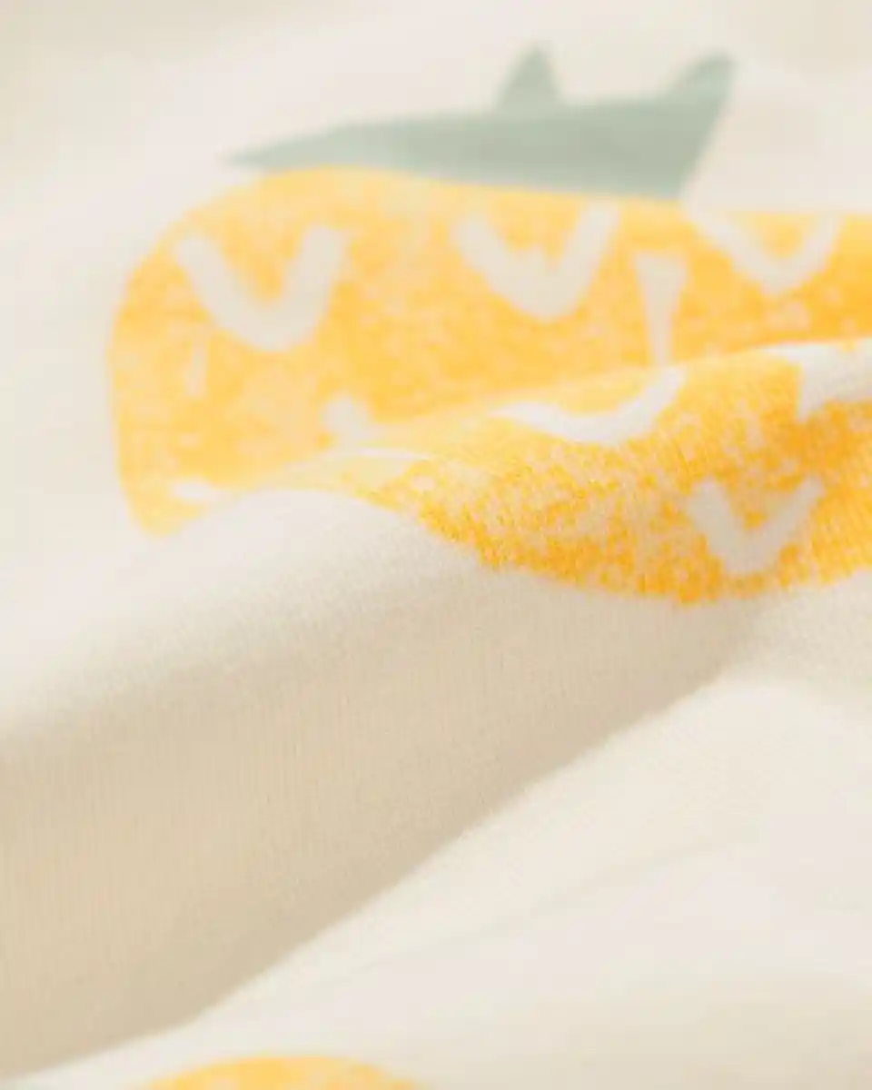 Bild 4 von Kinderpyjama Ananas eierschalenfarben