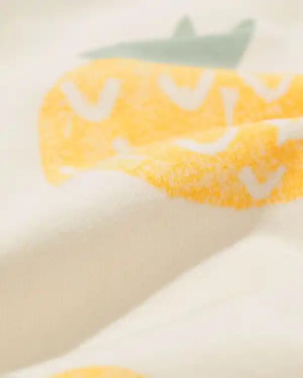 Bild 4 von Kinderpyjama Ananas eierschalenfarben