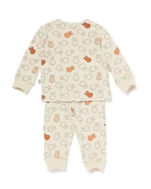 Bild 2 von Miffy Babyschlafanzug beige