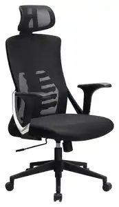 Drehstuhl Schwarz Schwarz ca. 65x123x65cm, Schwarz