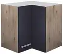Bild 1 von Eckoberschrank Anthrazit/Eiche, Eichefarben