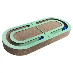 CACHET Kratzspielzeug und Streufangmatte, Faltbar