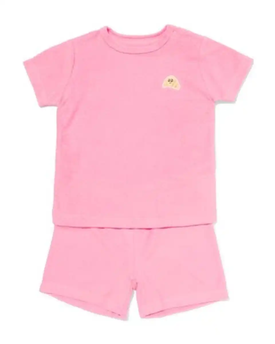 Bild 1 von Baby-Pyjama aus Frottee rosa