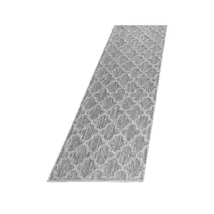 Outdoorteppich Patara Grau ca. 80x250cm, Grau