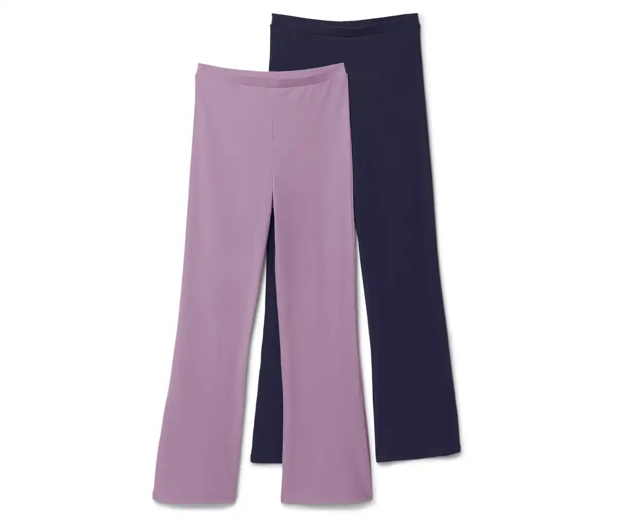 Bild 1 von 2 Kinder Flared-Leggings, lavendel und dunkelblau