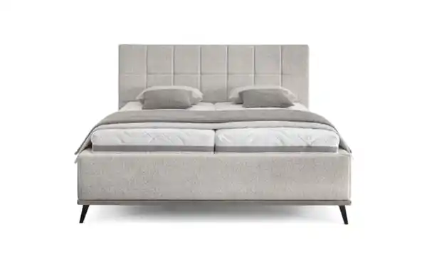 Bild 4 von Polsterbett Stamford, grau, inkl. Bettkasten