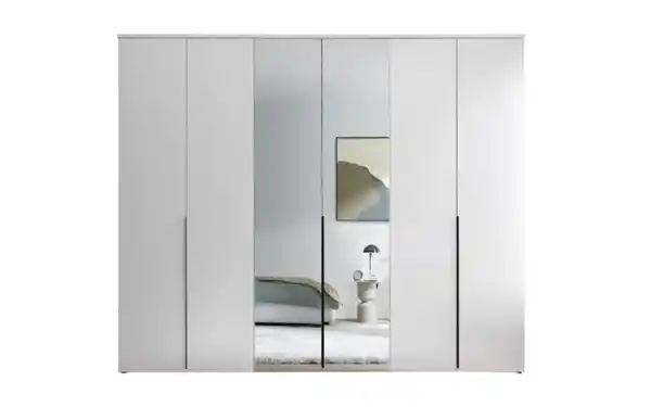 Bild 3 von Drehtürenschrank Kevo, weiß, 270 x 225 cm, inkl. Spiegeltüren