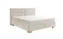 Bild 2 von Boxspringbett Cornelia 6, Ivory, 180 x 200 cm, inkl. Topper
