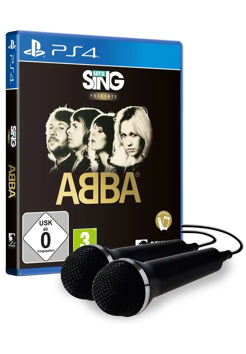 Bild 1 von Let's Sing ABBA + 2 Mikrofone PS4-Spiel